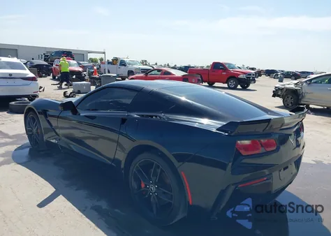 2017 Chevrolet Corvette Stingray Z51 from USA, damaged, VIN 1G1YH2D70H5111704